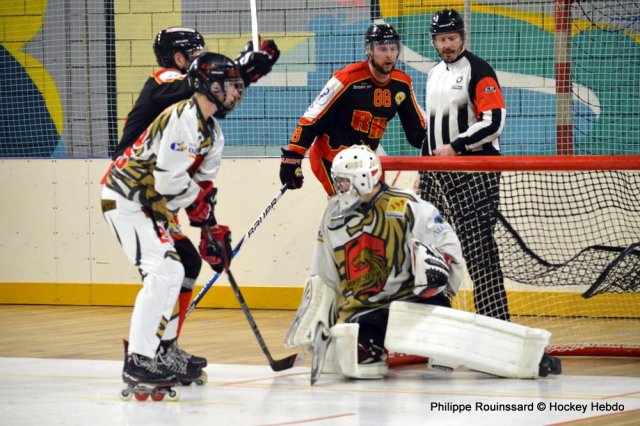 Photo hockey reportage N2 : Match référence pour les Griffons