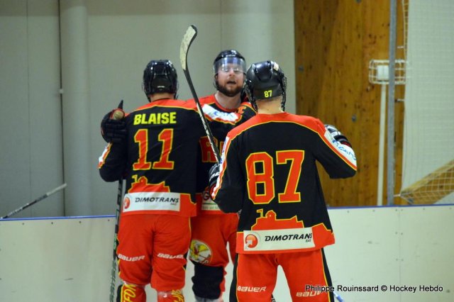 Photo hockey reportage N2 : Match référence pour les Griffons