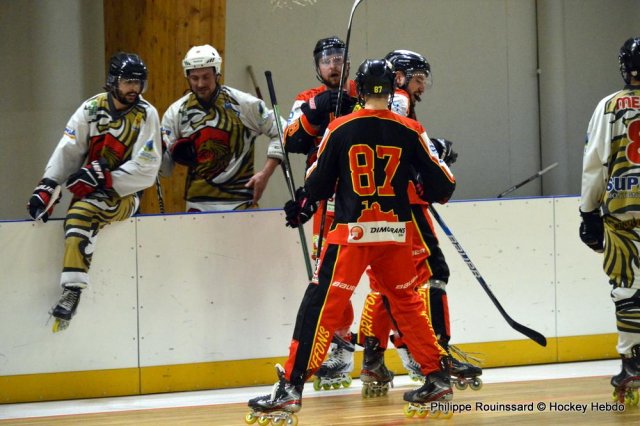 Photo hockey reportage N2 : Match référence pour les Griffons