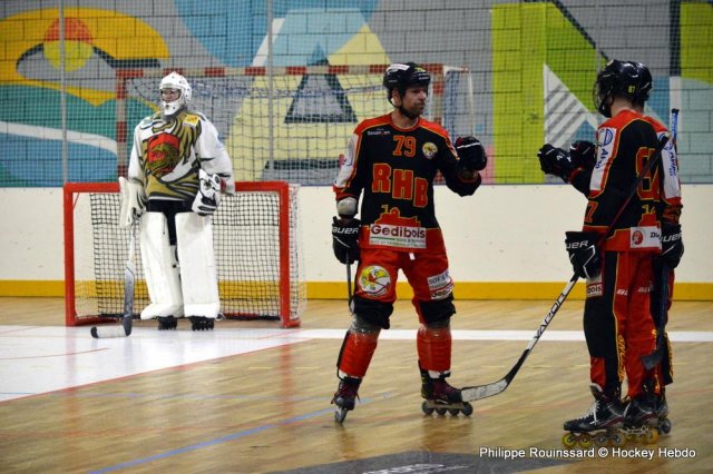 Photo hockey reportage N2 : Match référence pour les Griffons