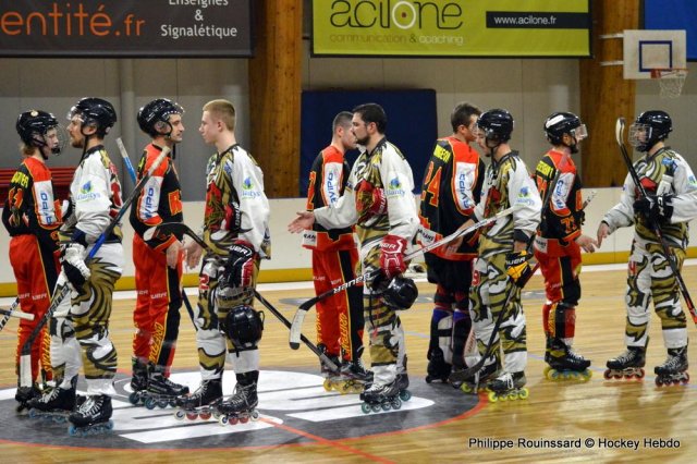 Photo hockey reportage N2 : Match référence pour les Griffons