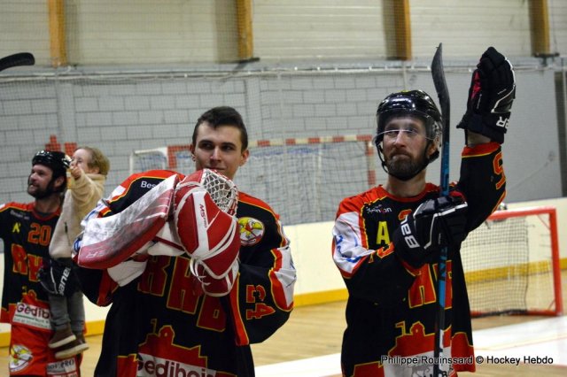 Photo hockey reportage N2 : Match référence pour les Griffons
