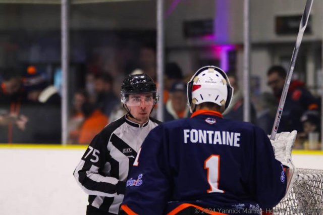 Photo hockey match Clermont-Ferrand - Courchevel-Méribel-Pralognan le 20/01/2024