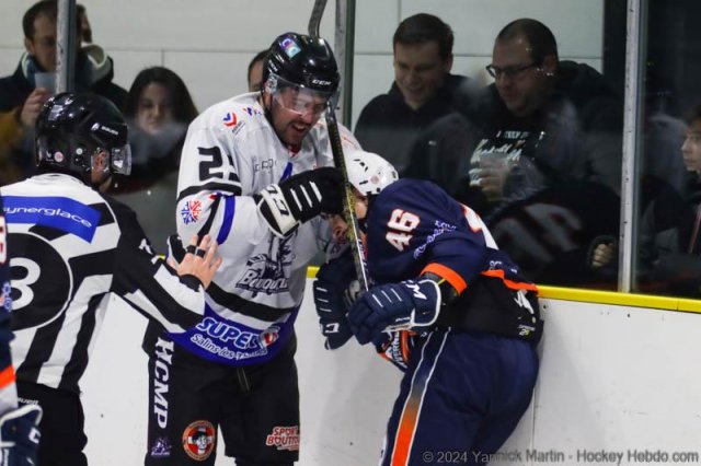 Photo hockey match Clermont-Ferrand - Courchevel-Méribel-Pralognan le 20/01/2024