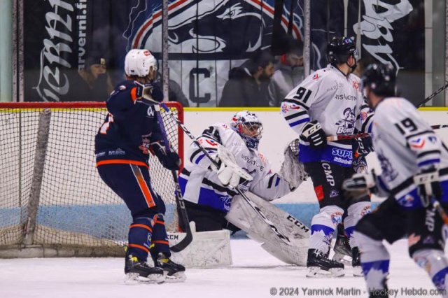 Photo hockey match Clermont-Ferrand - Courchevel-Méribel-Pralognan le 20/01/2024