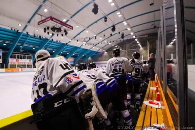 Photo hockey match Clermont-Ferrand - Courchevel-Méribel-Pralognan le 20/01/2024