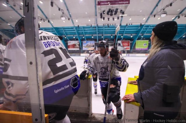Photo hockey match Clermont-Ferrand - Courchevel-Méribel-Pralognan le 20/01/2024