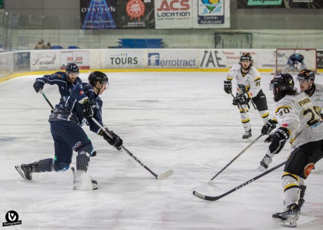Photo hockey match Tours  - Chambéry le 20/01/2024