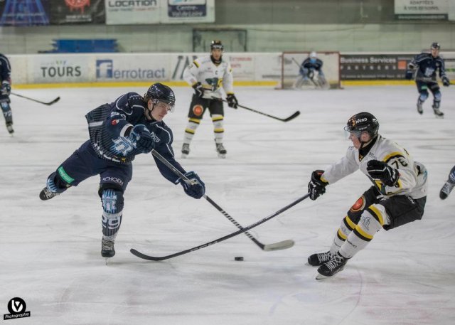 Photo hockey match Tours  - Chambéry le 20/01/2024