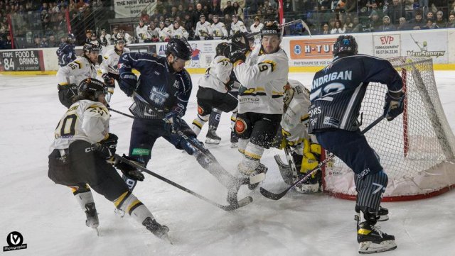 Photo hockey match Tours  - Chambéry le 20/01/2024
