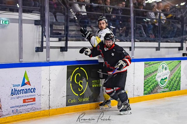 Photo hockey match Toulouse-Blagnac - Roanne le 20/01/2024