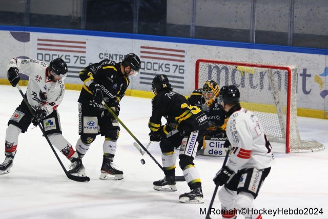 Photo hockey match Rouen - Chamonix  le 23/01/2024