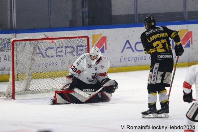 Photo hockey match Rouen - Chamonix  le 23/01/2024