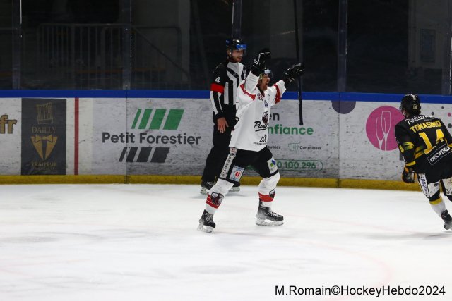 Photo hockey match Rouen - Chamonix  le 23/01/2024