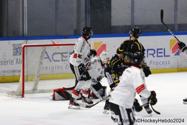 Photo hockey match Rouen - Chamonix  le 23/01/2024
