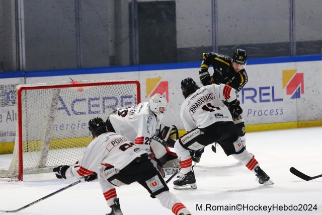 Photo hockey match Rouen - Chamonix  le 23/01/2024