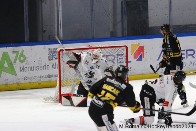 Photo hockey match Rouen - Chamonix  le 23/01/2024