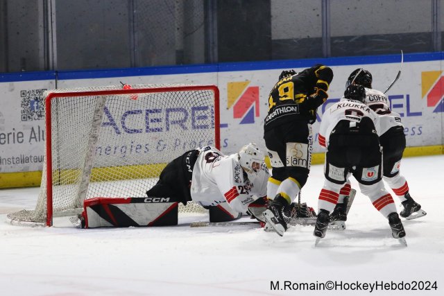 Photo hockey match Rouen - Chamonix  le 23/01/2024