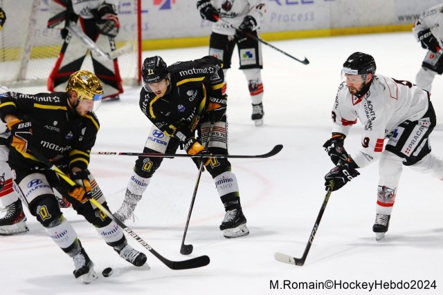 Photo hockey match Rouen - Chamonix  le 23/01/2024