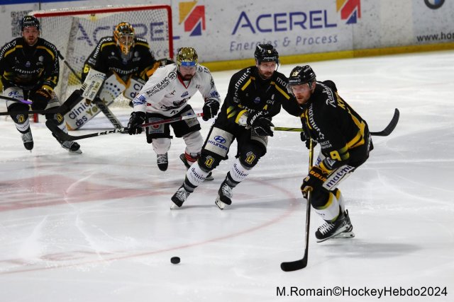 Photo hockey match Rouen - Chamonix  le 23/01/2024