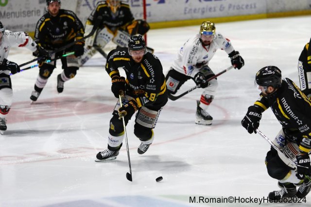 Photo hockey match Rouen - Chamonix  le 23/01/2024
