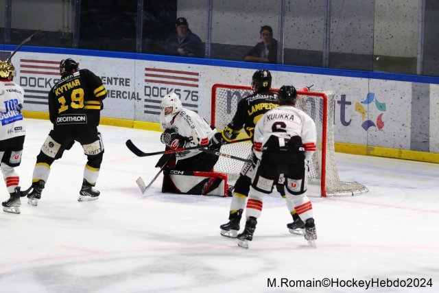 Photo hockey match Rouen - Chamonix  le 23/01/2024