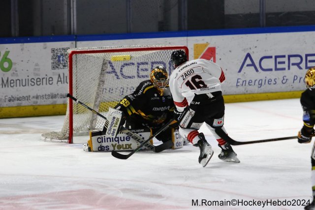 Photo hockey match Rouen - Chamonix  le 23/01/2024