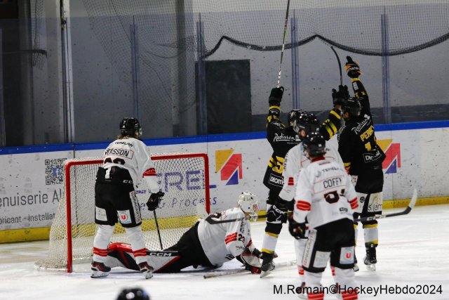 Photo hockey match Rouen - Chamonix  le 23/01/2024