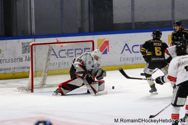 Photo hockey match Rouen - Chamonix  le 23/01/2024