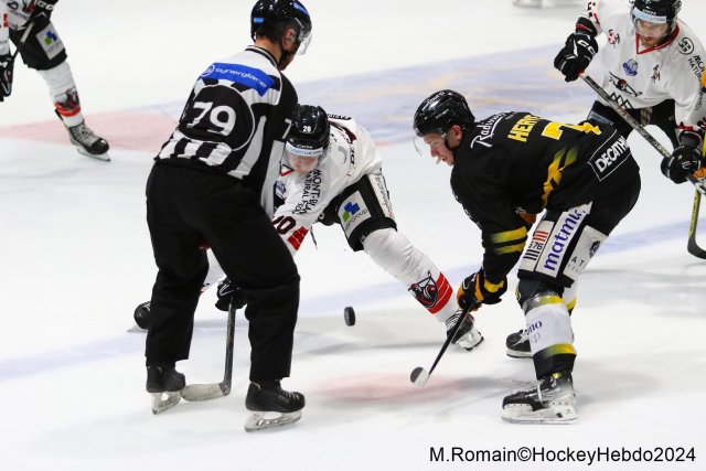 Photo hockey match Rouen - Chamonix  le 23/01/2024