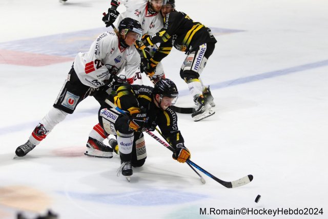 Photo hockey match Rouen - Chamonix  le 23/01/2024