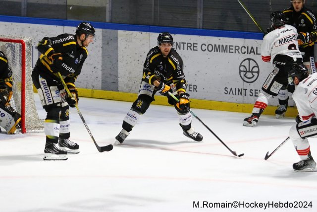 Photo hockey match Rouen - Chamonix  le 23/01/2024