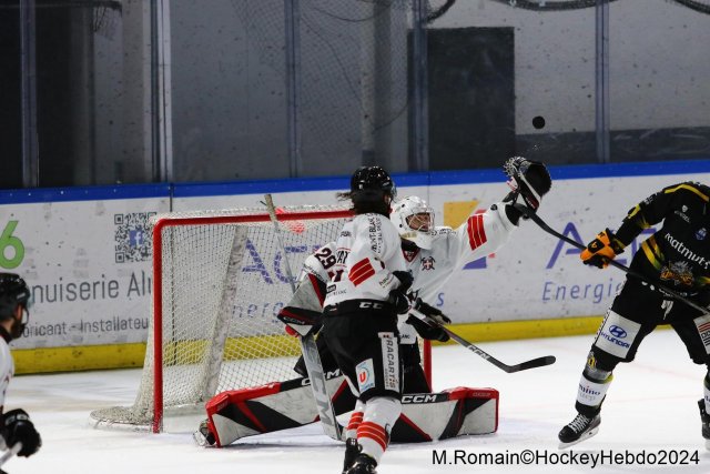 Photo hockey match Rouen - Chamonix  le 23/01/2024