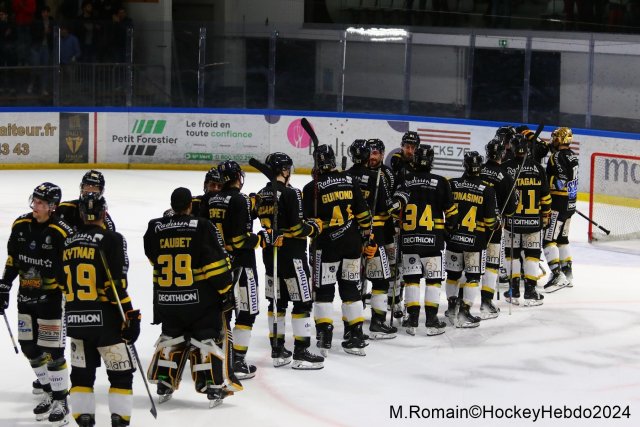 Photo hockey match Rouen - Chamonix  le 23/01/2024