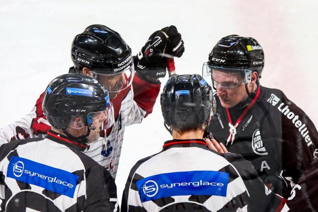 Photo hockey match Amiens  - Bordeaux le 23/01/2024