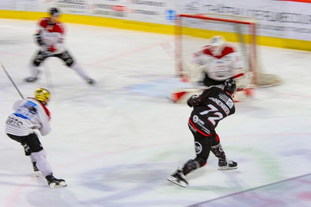 Photo hockey match Amiens  - Bordeaux le 23/01/2024