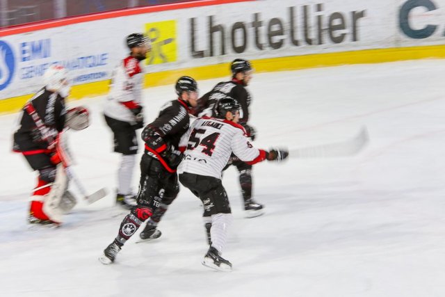 Photo hockey match Amiens  - Bordeaux le 23/01/2024