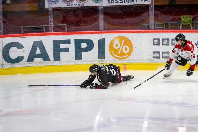 Photo hockey match Amiens  - Bordeaux le 23/01/2024