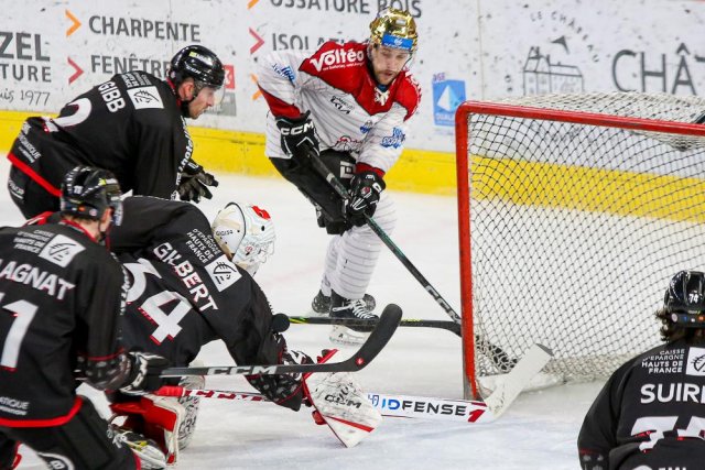 Photo hockey match Amiens  - Bordeaux le 23/01/2024