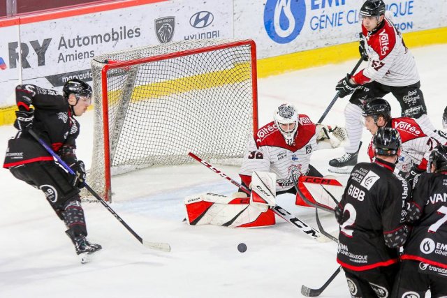Photo hockey match Amiens  - Bordeaux le 23/01/2024