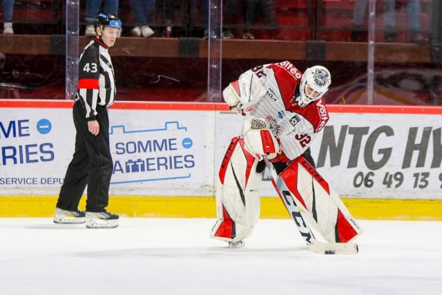Photo hockey match Amiens  - Bordeaux le 23/01/2024