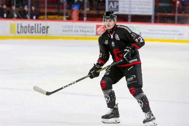 Photo hockey match Amiens  - Bordeaux le 23/01/2024