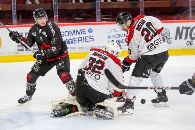 Photo hockey match Amiens  - Bordeaux le 23/01/2024