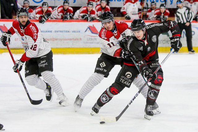 Photo hockey match Amiens  - Bordeaux le 23/01/2024