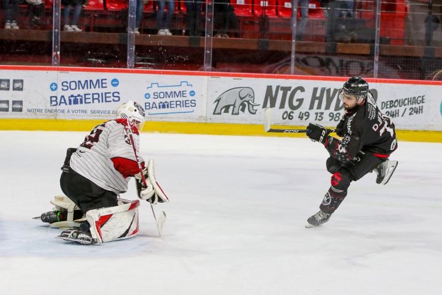 Photo hockey match Amiens  - Bordeaux le 23/01/2024