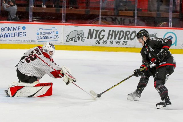 Photo hockey match Amiens  - Bordeaux le 23/01/2024