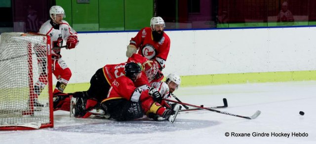 Photo hockey match Besançon - Dijon  le 27/01/2024