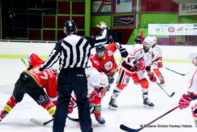 Photo hockey match Besançon - Dijon  le 27/01/2024