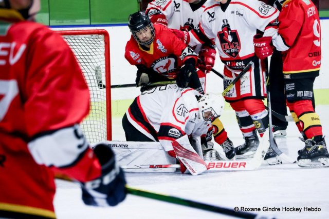 Photo hockey match Besançon - Dijon  le 27/01/2024