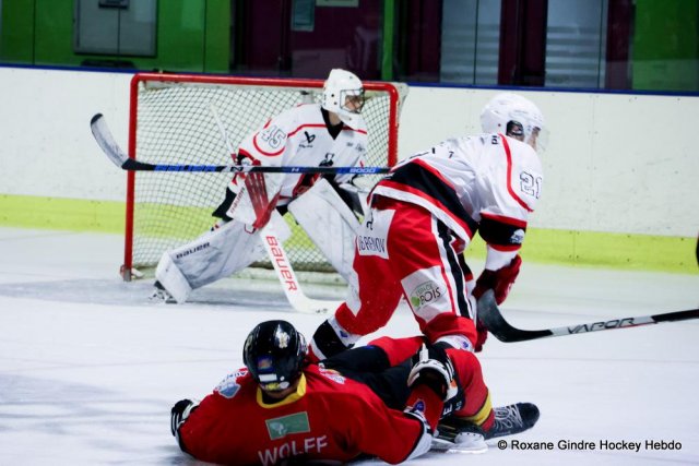 Photo hockey match Besançon - Dijon  le 27/01/2024